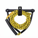 Waterski Tow Rope Cylindrical Crossbar Coiled Tow Rope High Strength