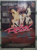 Original Movie Poster REBEL (1985) Fold-Out 2Sheet Matt Dillon Bebra Byrne 60x45