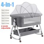 Baby Bedside Crib Sleeper Bassinet Safe Co-Sleeping Storage Bag Easy install UK