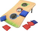 Bean Bag Cornhole Toss Target Throwing Board Family Childrens Garden Skill Game