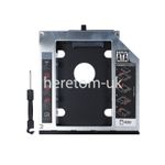 2nd HDD SSD Hard Drive Caddy Ultrabay for Lenovo T420 T430 T530 R400 R500 W510 
