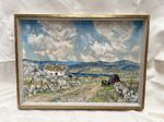 Original Irish Oil Painting on board near Cleggan Connemara