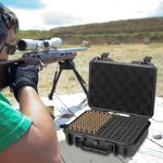 Black Tactical Ammo Box 7.62x39 117 Round Shell Holder Rifle Cartridge Quality