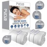 Purus Electric Under Blanket Heated Bed Cover Single Double King Super King