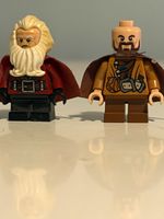 LEGO The Hobbit Minifigures Lot: Gandalf & Dwarf with Fabric Capes