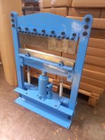 400mm compact hydraulic press brake sheet metal folder bender hand powered