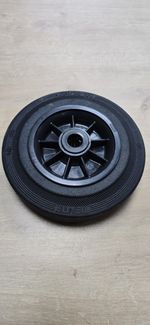 Tente 08006 Solid Wheel for Transport Trolley Axle Diameter 20 mm/Diameter...