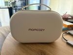 Momcozy M5 Double Wearable Breast Pump – Cozy Red + Carry Case & Accessories