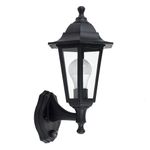 Traditional Outdoor Wall Lantern PIR Motion Sensor Garden Lighting LED Bulb IP44