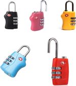 Padlock Code Combination TSA Approved 3 Digit Travel Suitcase Luggage Lock