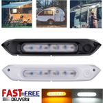 Dual Color LED Awning Lights Strip 12V 24V 287mm Caravan Motorhome Waterproof UK
