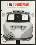SCAMMELL TOWNSMAN Light Commercial 3 Wheeler Sales Brochure 1960s #134