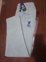 Men's Fleece Sweatpants Joggers - Belt Loops & Drawstring, Standard Straight-Leg