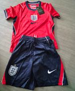 Nike England Football Training Kit – Shirt & Shorts – Kids Age 4-6 Size 18