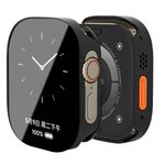 Matal Case For Apple Watch Built-in Screen Protector Back Cover Protective Cover