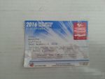 2016 OCTO BRITISH MOTO GP MOTORCYCLE GRAND PRIX TICKET Silverstone