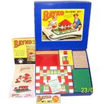 AN ORIGINAL (NOT MADE UP) VINTAGE 1955 BAYKO BUILDING SET No.1, EXCELLENT BOXED.