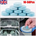 10-100Pcs Finally Fresh Washing Machine Cleaner White Count Powder Tablets UK