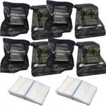 5/10Pcs Hemostatic Kaolin Gauze Combat Emergency Trauma Medical Wound Dressing