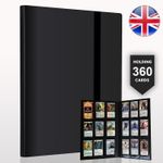 Trading Cards Album Folder 360 Pockets Card Binder Holder Game Card Sleeves Case