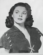 Mala Powers American Actress, 1931-2007, Original Signed Approx. 10 X 8 Photo