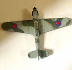Dinky Toys Hawker Hurricane Mk IIC RAF Diecast Aircraft 1:48 Vintage MPN 715