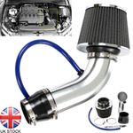 Universal Car Inlet Cold Air Intake Filter Induction Kit Pipe Hose System 76mm