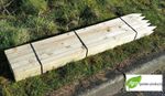 Fencing Posts Stakes 50mmx50mm (2" x 2") Tanalised Treated Timber Wooden Pointed