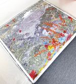Hermès Women's Jungle wildlife print Pattern Design Square silk scarf 35*35in