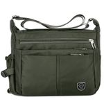 Men's Waterproof Messenger Bag Durable Large Work Travel Sling Shoulder Bag