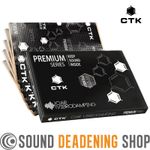 Sound Deadening CTK PREMIUM 2.2mm - 2.77sq.m Bulk Pack 15 LARGE Sheets - car van