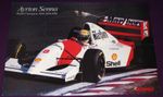 Ayrton Senna World Champion 1988, 1990 1991 McLaren Formula 1 Huge Used Poster
