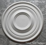 Victorian Plaster Ceiling Rose Plain 610 mm, 24" Traditional Handmade. Home Deco