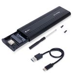 M.2 NVMe SSD Enclosure 10Gbps Aluminum Nvme USB C 3.1 Case 2230/2242/2260/2280