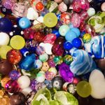 Glass Beads Large 150g Pack Multi Mix Bead Pack Sizes 5-20 mm