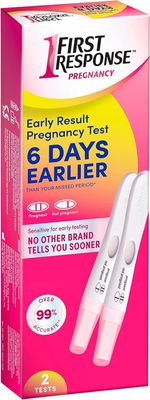First Response Early Result Pregnancy Test, 2 Count (Packaging & Test Design May