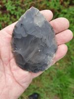 Modern Percussion  Knapped Norfolk Flint Tool Neolithic Style