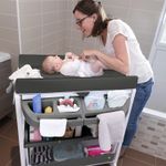 Bebeconfort Dolphy 2-in-1 Bathing & Baby Changing Table 0 - 12 Months Grey