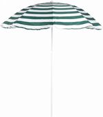 Beach Patio Umbrella Parasol Sun Shade Shelter Protection 1.8m, Adjustable