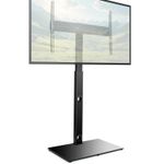 Futura Black TV Floor Stand for 30 to 70 Inch Tvs, Floor Standing TV Stand