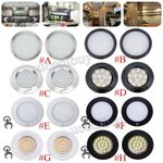 12V LED Spot Light Interior 3W Ceiling Downlight For RV Camper Van Caravan Boat