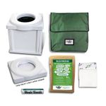 Popaloo - Compact water and chemical free camping toilet.Made in England.