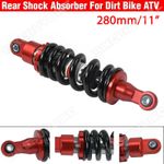 280mm 11" INCH Rear Shock Absorber Suspension for 110/125/140cc Pit bike ATV UK