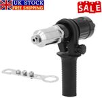 Electric Rivet Nut Gun Cordless Drill Pop Adapter Riveting Riveter Insert Kit UK