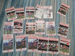 18 x ARSENAL 1982/1983 Home Football Programmes