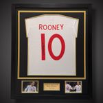 Wayne Rooney Hand Signed Framed England Shirt With COA £290 - World Cup