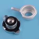 Universal Aluminum Billet Weld-On Radiator Filler Neck with Cap @@