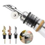 3pcs Auto Flip Weighted Spout Pourer Olive Oil Dispenser Spout Kitchen Supplies