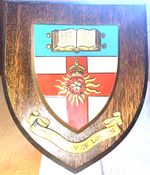 University of London Mess Plaque or Shield Beautifully Hand Restored