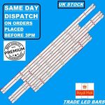 NEW FULL LED BACKLIGHT REPAIR SET FOR BUSH 65" LED TV DLED65UHDHDRS 10PCS